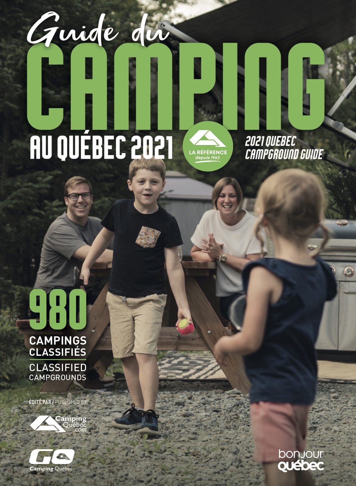Lancement du Guide du camping au Québec 2021
