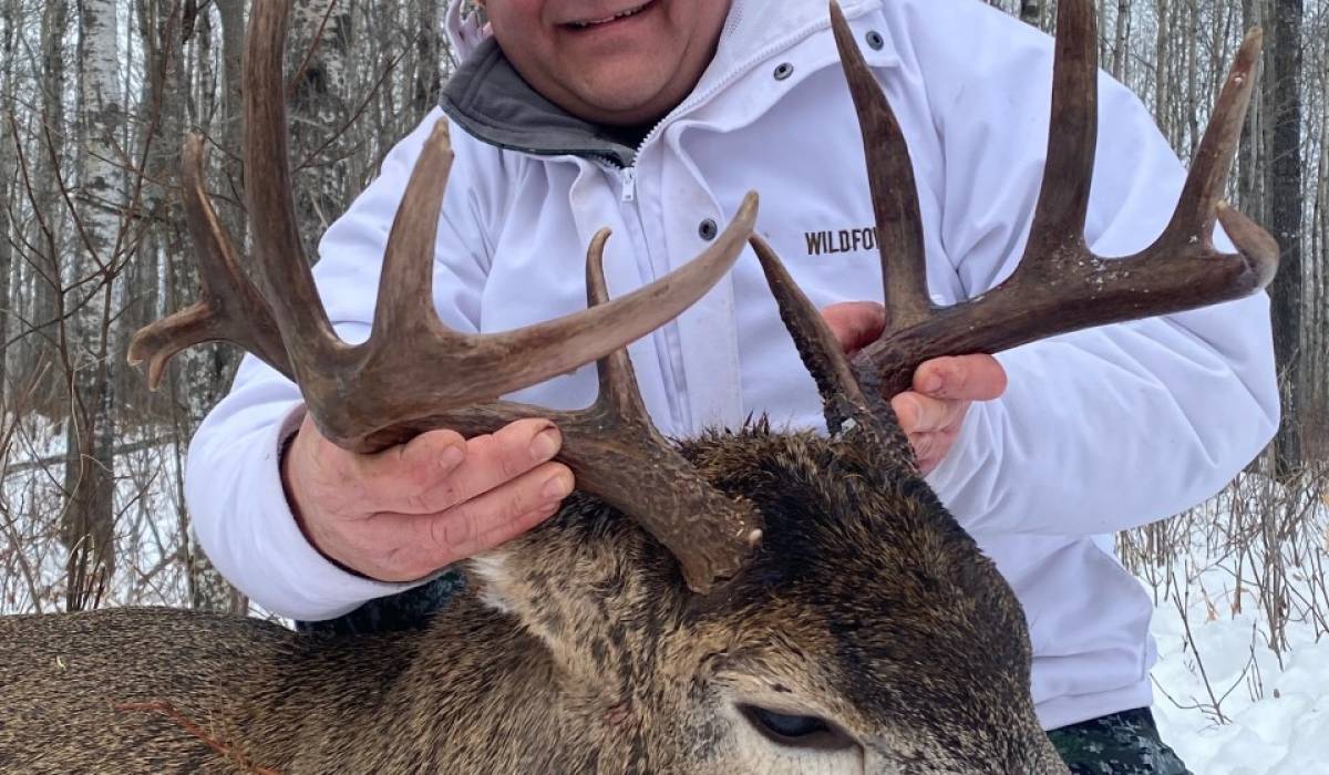 Mario Ross raconte sa chasse du « big buck » en Saskatchewan !