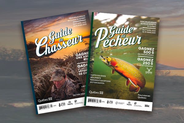 Les Guides du Pêcheur et Chasseur 2022 distribués au Québec